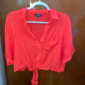 Top shop button up